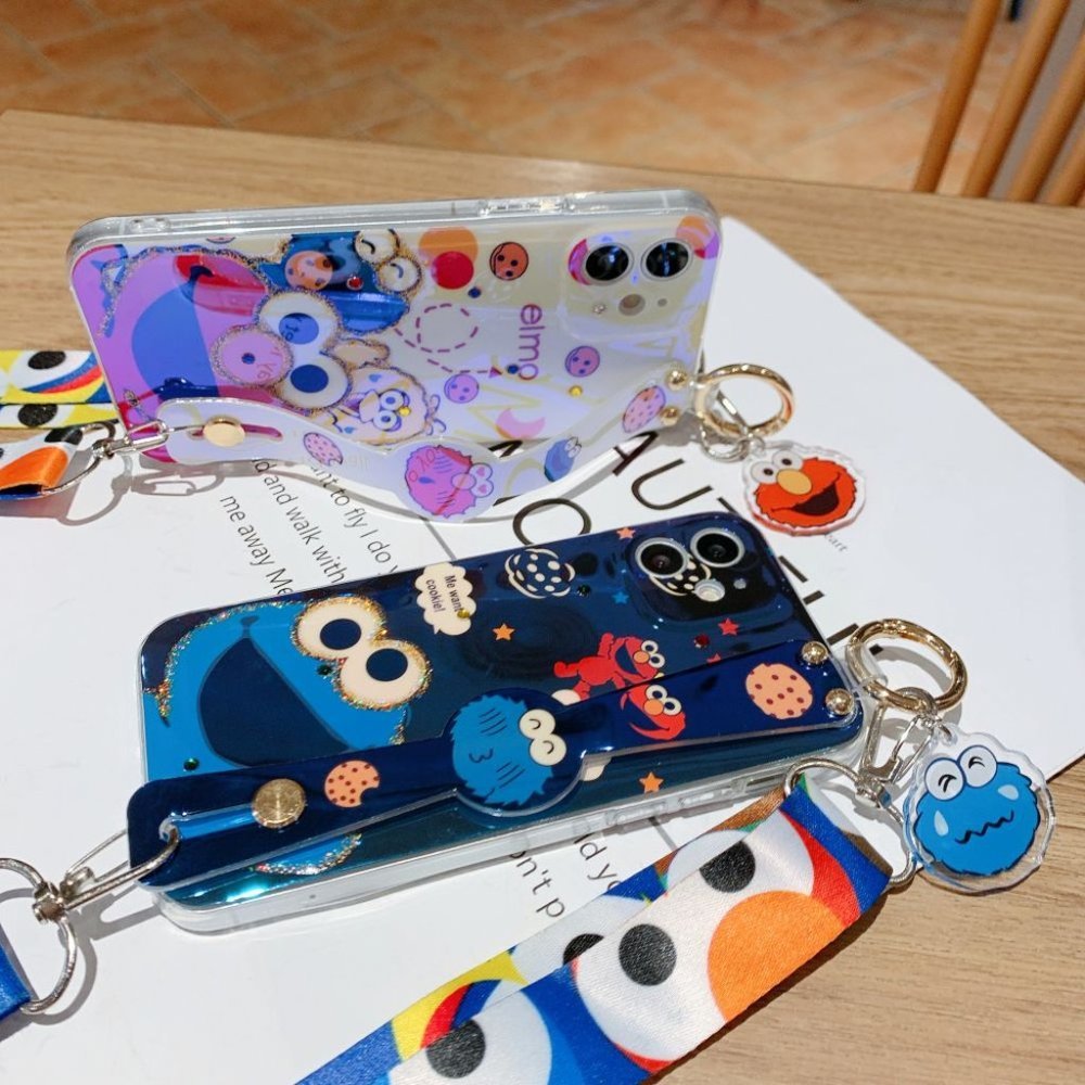 ELMO GLAM iPhone Case w/ Crossbody strap or Lanyard - Picture 9 of 13